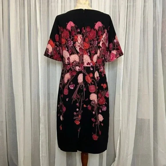 Adrianna Papell Floral Sheath Dress - Picture 4 of 6